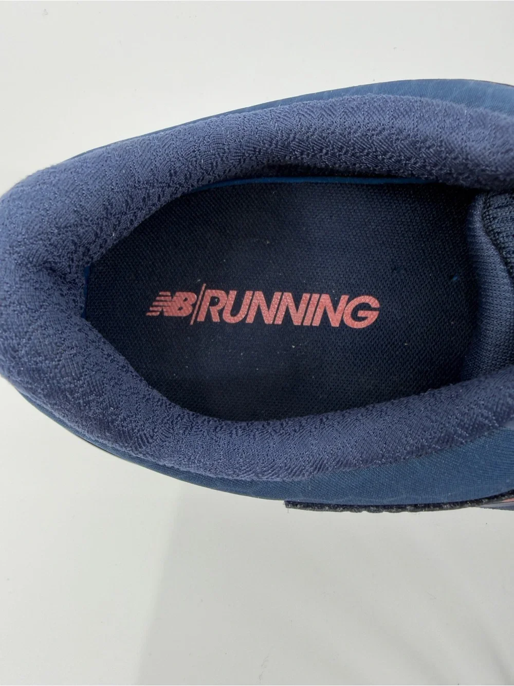 New Balance 840v4 in a natural indigo color with distinct rose gold SZ 12